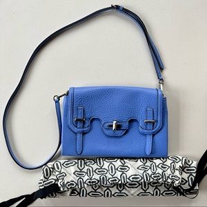 Rebecca Minkoff Crossbody Clutch Bag Cornflower Blue